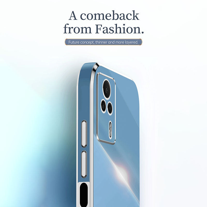 XINLI for Xiaomi Redmi K60E 5G Electroplating TPU Phone Case Full Camera Lens Protection Phone Cover XINLI for Xiaomi Redmi K60E 5G Electroplating TPU Phone Case Full Camera Lens Protection Phone Cover